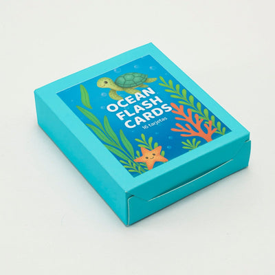 Ocean flash cards animadas