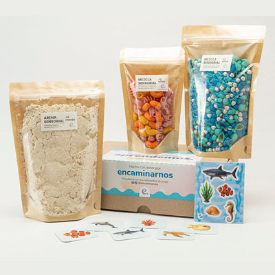 Kit Sensorial Marino - Exploración creativa
