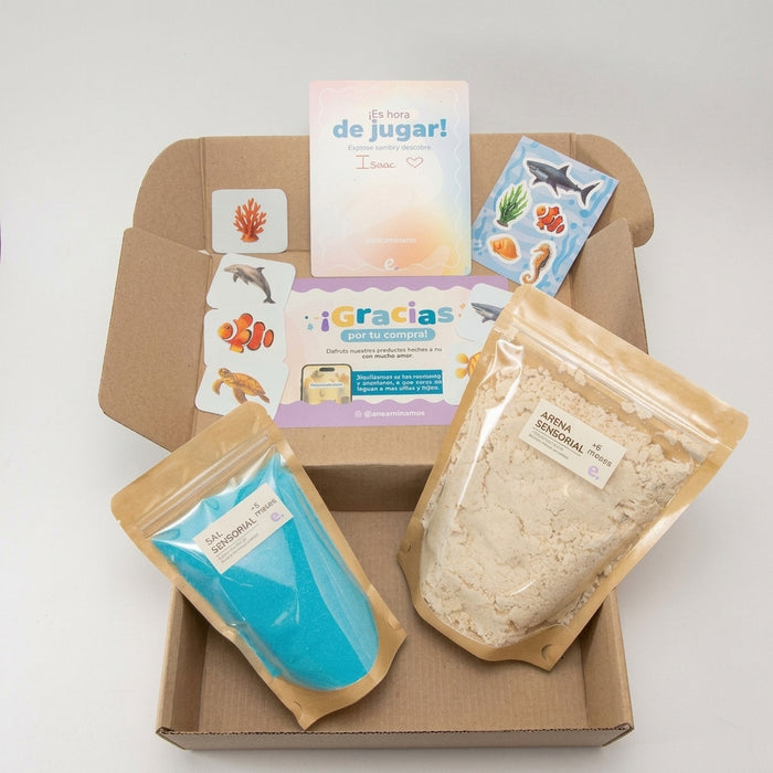 Kit Sensorial Marino – Exploración Temprana